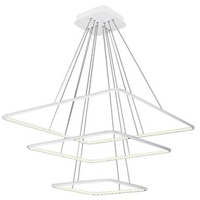 LED Luster na lanku NIX LED/117W/230V biela