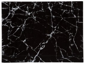 Doska na krájanie Glass Marble, čierna, 40x30 cm