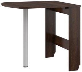 Rozkladací jedálenský stôl Elston 6 (dub sonoma tmavý) (pre 2 osoby). Vlastná spoľahlivá doprava až k Vám domov. 1051399