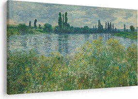 Obraz - Claude Monet, Banks of the Seine, reprodukcia (90x60 cm)