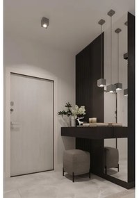 Sollux SL.0058 - Nástenné svietidlo QUAD 1 1xG9/8W/230V šedá