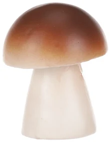 Huba Hríb malá, plast, v. 8 cm