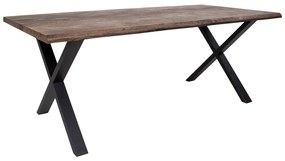Dizajnový jedálenský stôl Jonathon 200 cm dymový dub