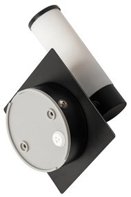 Moderná nástenná lampa do kúpeľne čierna IP44 - Bath
