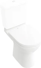 Villeroy & Boch WC s hlbokým splachovaním O.Novo DirectFlush pre kombinované WC s otvoreným splachovacím kruhom biele stojace bez splachovacej nádržky 5661RO01