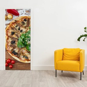 Fototapeta na dvere - Pizza (95x205cm)