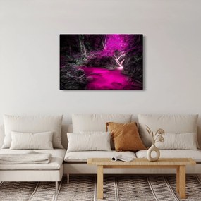 Obraz - Ružový les (90x60 cm)