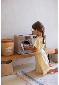 Svetlohnedý látkový detský kôš na hračky ø 28x27 cm Honey Pot – Lorena Canals