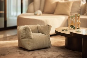 Kreslo detské Beanbag Corduroy Olive Green