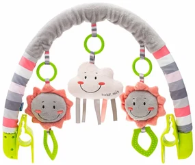 Baby Mix Hračka na kočárik Obláček, 80 cm