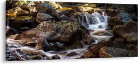 Obraz kamenistého potoku (120x50 cm)