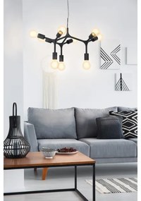 Eglo 98346 - Luster na lanku BOCADELLA 9xE27/60W/230V