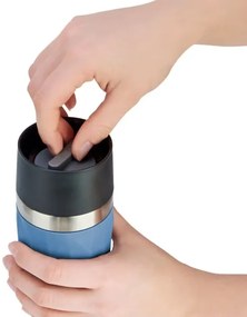 Tefal - Termohrnček 300 ml COMPACT MUG nerez/modrá