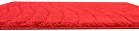 Kúpeľňový koberček Sara Red červený Fale