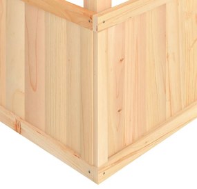 Vonkajšia súprava na hranie masívna jedľa