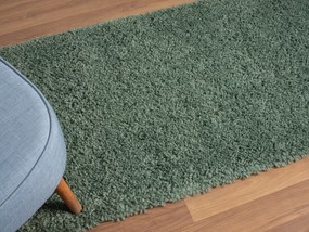 My Flair, Behúň My Shaggy hellgrün, 80x200, zelená, chodba / predsieň