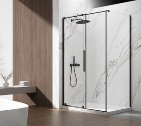 Gelco Gelco, SPIRIT BLACK obdĺžniková sprchová zástena 1000x800mm L/P varianta, GI1010BGI3580B