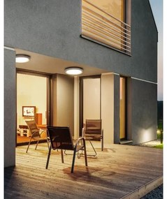 Redo 9180 - LED Vonkajšie stropné svietidlo BEZEL LED/25W/230V pr. 27 cm IP54 biela