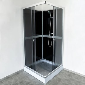 BPS-koupelny Sprchový box WSH309B GR 90x90