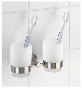 Nástenné poháriky na zubné kefky Wenko Bosio