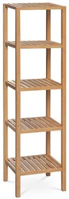 BONTEC Regál, masív, hnedá, DR-011-3 Farba: Prírodné