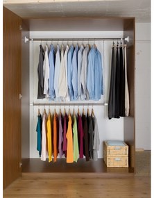 Wenko Teleskopický 3-dielny systém vešiakov, nehrdz. oceľ