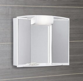 Aqualine Aqualine, ANGY galérka 59x50x15cm, 1x12W, biela plast, 541202