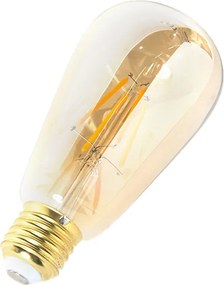 Sada 5 stmievateľných LED žiaroviek E27 ST64 Goldline 5W 380lm 2200K