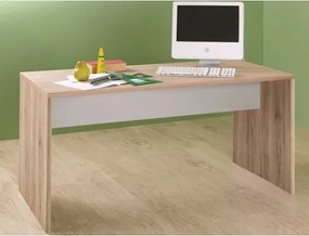 písací stôl Cariba, dub san remo/biely%