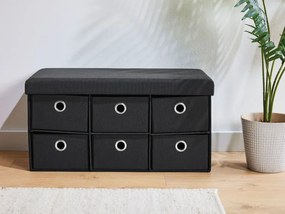 Livarno home Lavica s úložným priestorom (čierna)  (100360471)