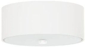 Sollux SL.0759 - Stropné svietidlo SKALA 3xE27/60W/230V pr. 30 cm biela