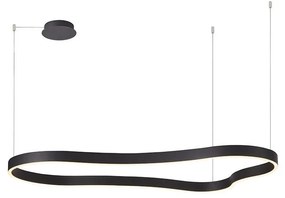 Azzardo AZ5093 - LED Stmievateľný luster na lanku MIRABELLA LED/60W/230V čierna