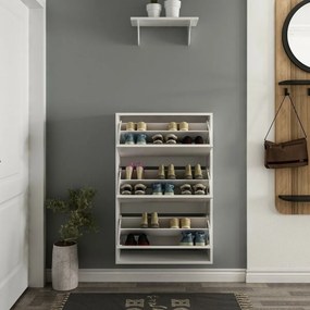 Skrinka na topánky Lupa White