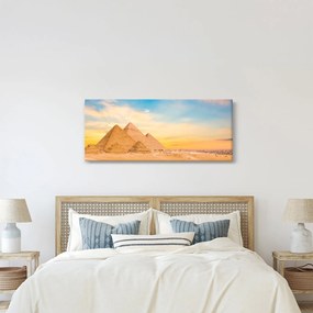 Obraz egyptských pyramíd (120x50 cm)