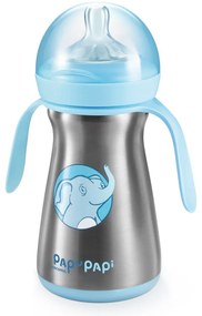 Modrá nerezová detská termofľaša 0.2 l Papu Papi – Tescoma
