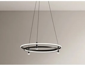 Stlmiteľný luster na lanku LED/100W/230V 3000-6500K pr. 60 cm + diaľkové ovládanie