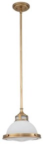 Hinkley HK-AMELIA-P-S-HB - Luster na tyči AMELIA 1xE27/60W/230V bronzová