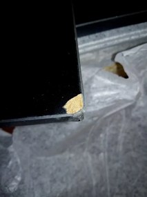 AKCIA Nástenná polica SHELVIX 55 cm čierna II. akosť