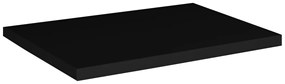 Závěsná skříňka pod umyvadlo Nova Oak 90 cm černá/dub coast evoke