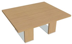 Konferenčný stolík Verno+ 120 x 100 cm, dub svetlý