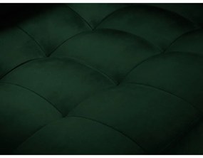 Zelená zamatová pohovka Milo Casa Santo, 219 cm