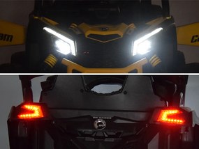 JOKOMISIADA Detské elektrické auto Buggy 4x4 na batériu 800 W červené PA0299 CZ