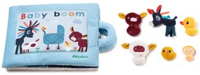 Lilliputiens - textilná didaktická knižka - Baby Boom