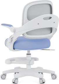 Detská otočná stolička Mark Adler Junior 4.3 modrá / sivá