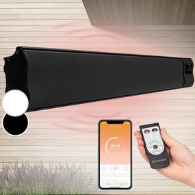 Cosmic Beam Smart 24, infračervený ohrievač, 2400 W, ovládanie cez aplikáciu, čierny