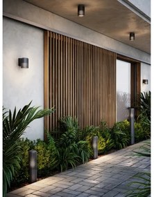 Nordlux - Vonkajšia lampa ALUDRA 1xE27/15W/230V IP44 antracit 45,4 cm