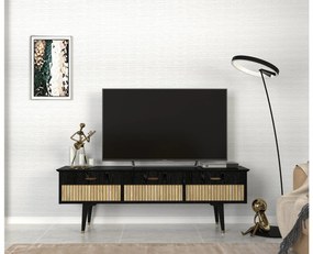 TV stolík/skrinka Boleo TV (čierna). Vlastná spoľahlivá doprava až k Vám domov. 1108183