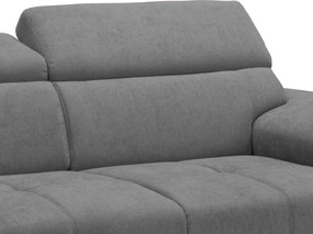 Dvojsedák Speedway, dymovo šedá látka