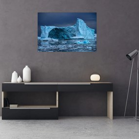 Obraz - Ľadová jaskyňa (90x60 cm)