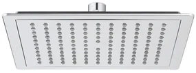 Laveo Luke, horná/hlavová sprcha 200x200 mm, štvorec, chrómová, LAV-NLK_0DAD